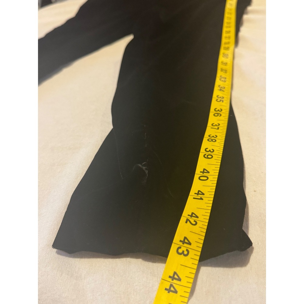 NWT BANANA REPUBLIC W Black Velvet Jumpsuit One Shoulder Bow Detail 2 Petite - Picture 5 of 8